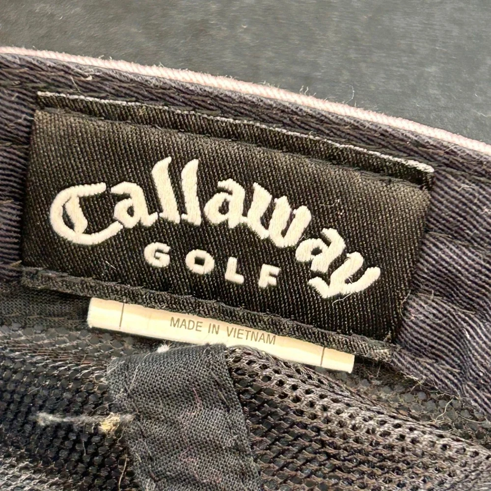 Rhinestone Chevron Womens Light Pink Callaway Golf Trucker Hat Adjustable OSFM